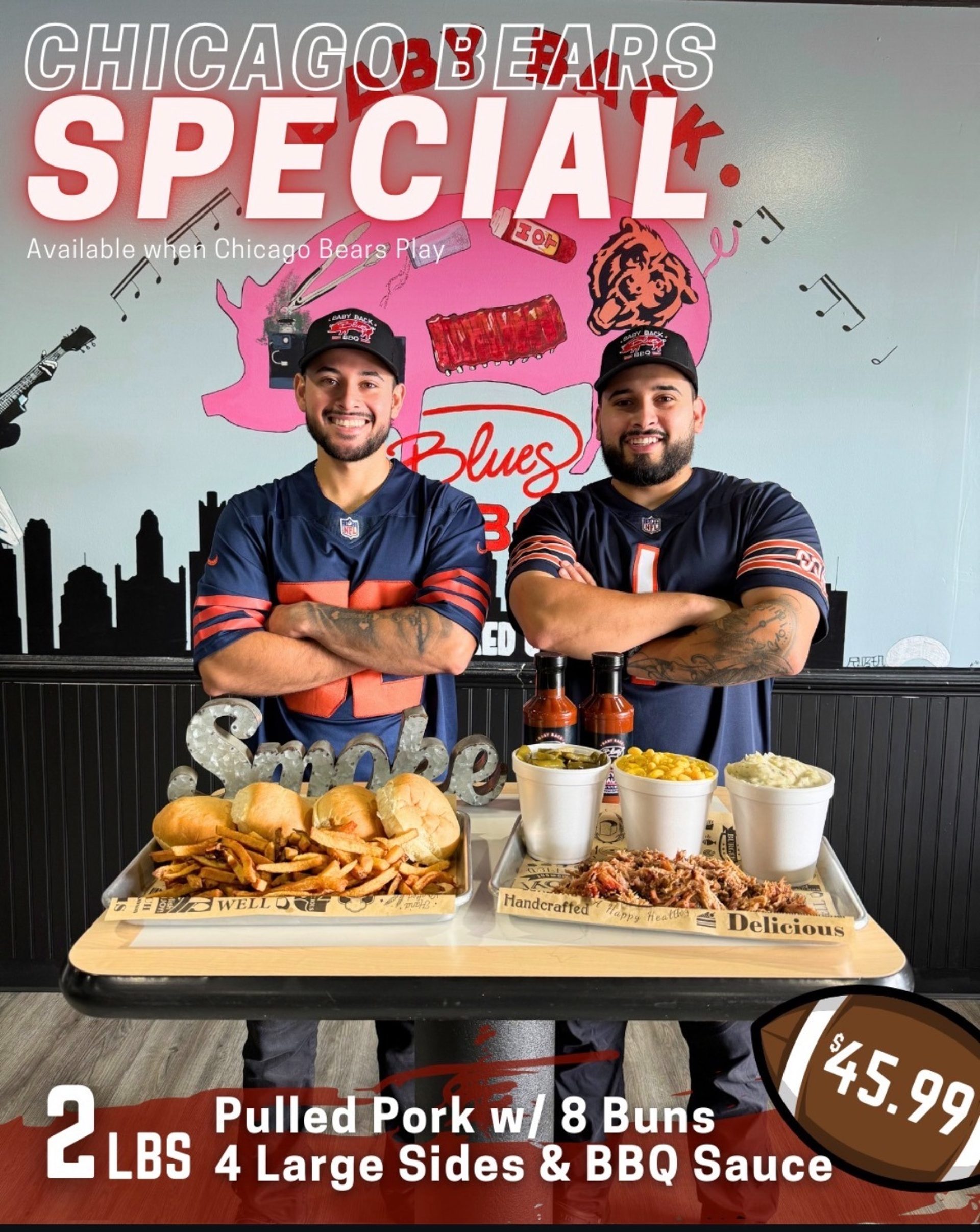 Chicago Bears Game Day Special!