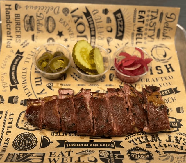 Rib Tips Platter.