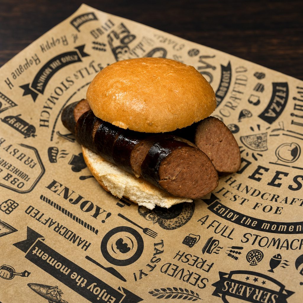Smoked Links Sandwich.