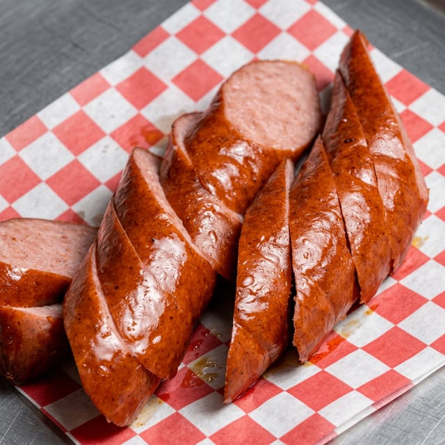 Smoked Links Platter.