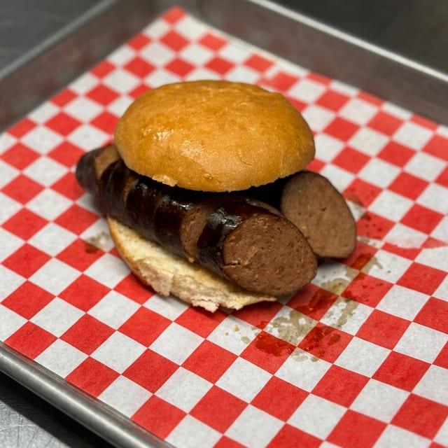 Smoked Links Sandwich.